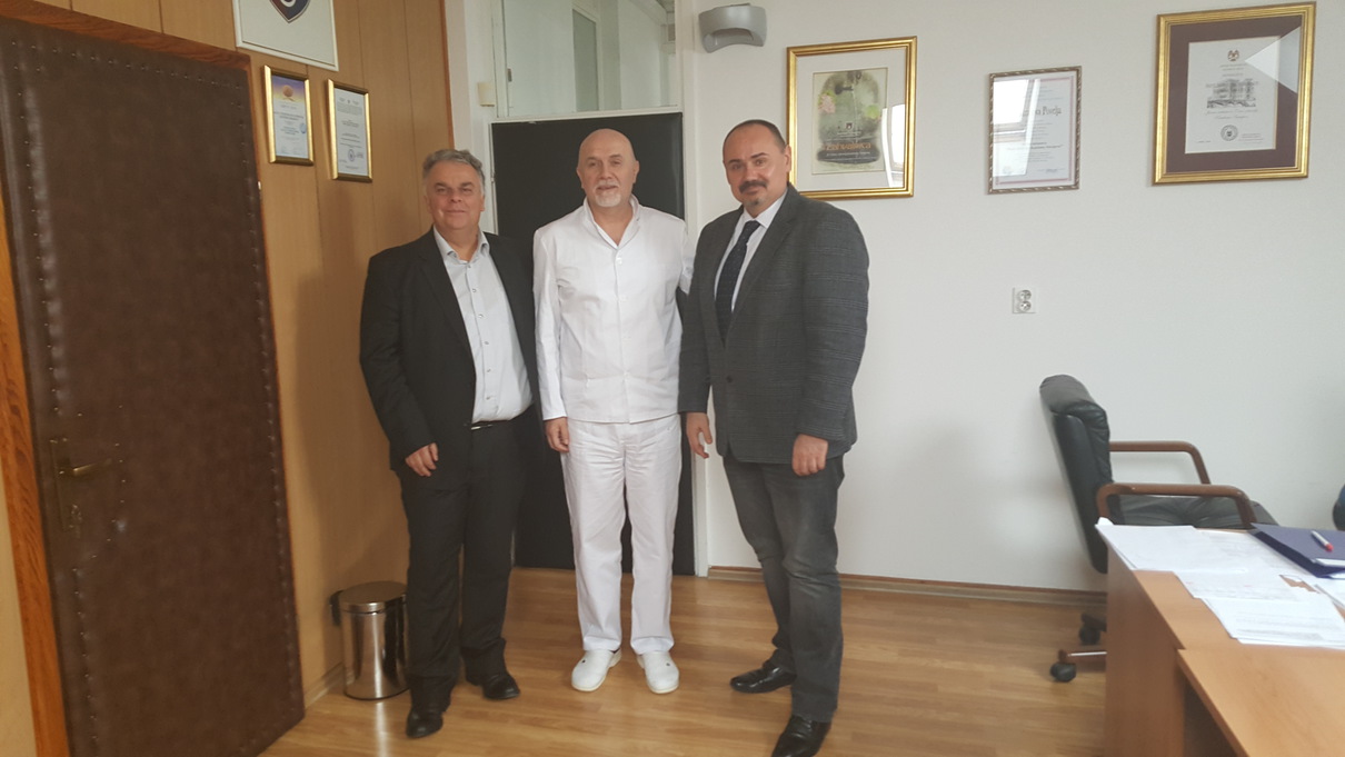 Dr. Milan Mioković, prof.dr. Mehmed Kulić i doc.dr. Ahmed Novo.